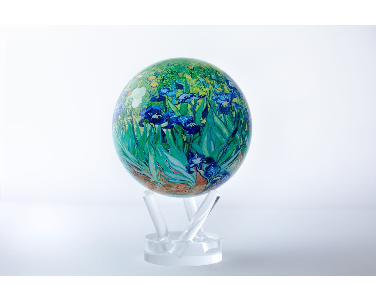 MOVA 4.5" Van Gogh Irises Rotating Globe