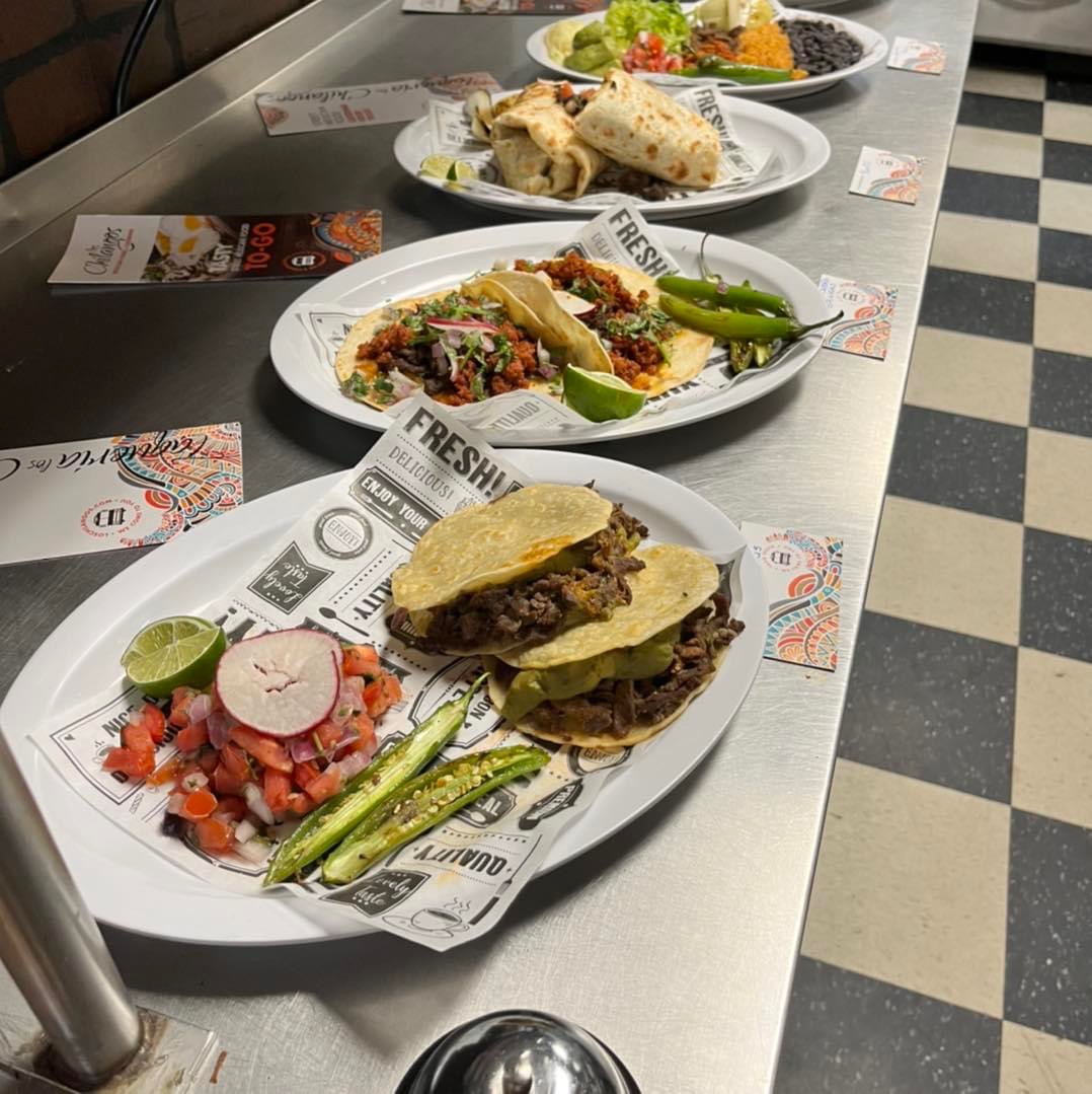 Arranged Food and Objects