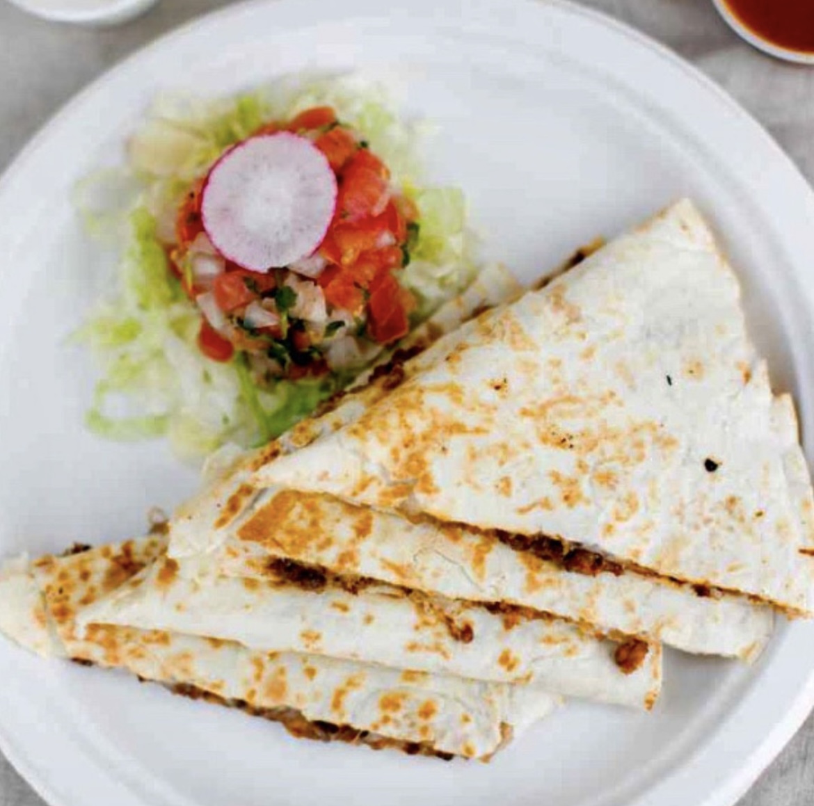 Arranged Food and Objects