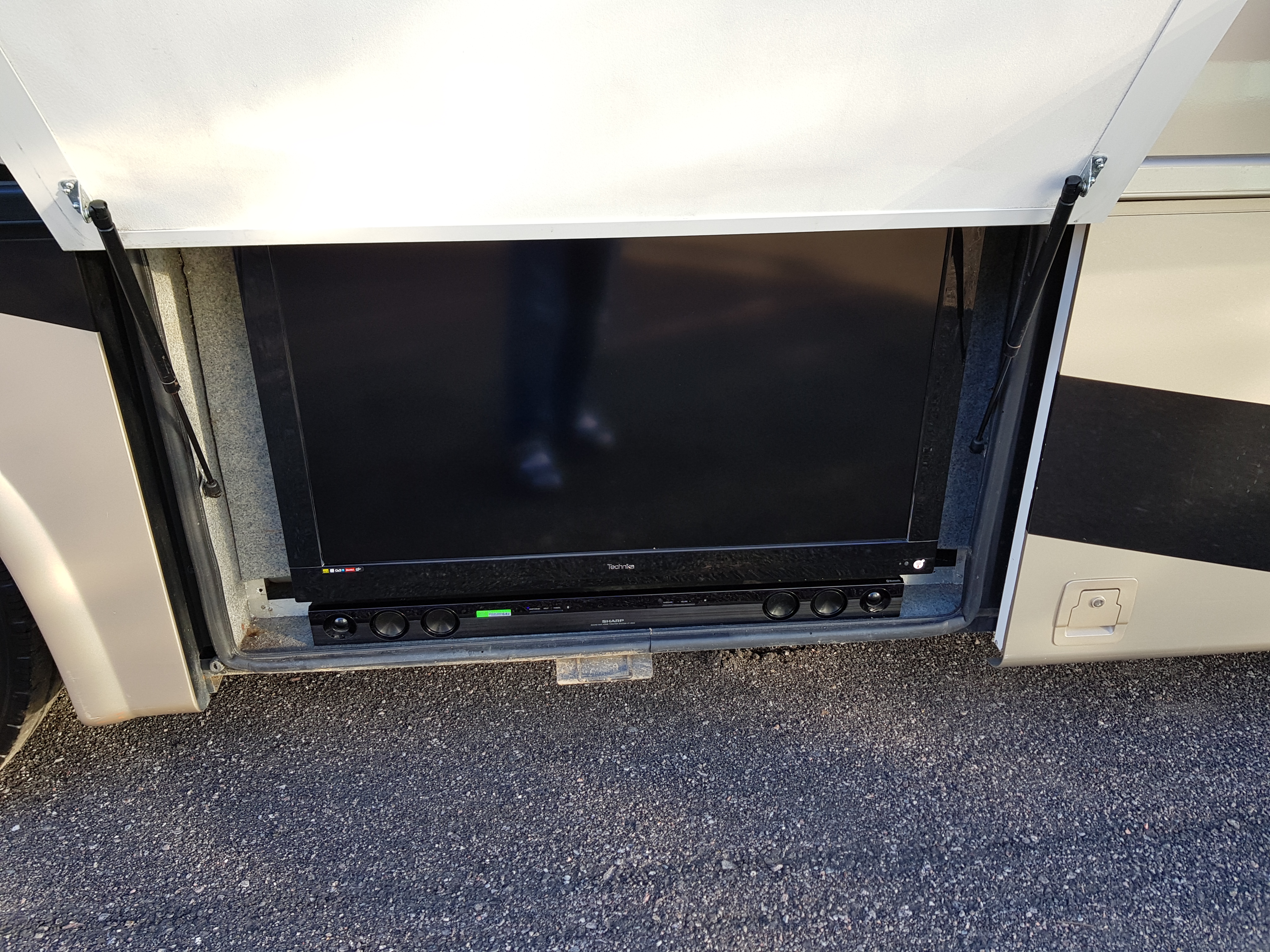 TV på utsidan