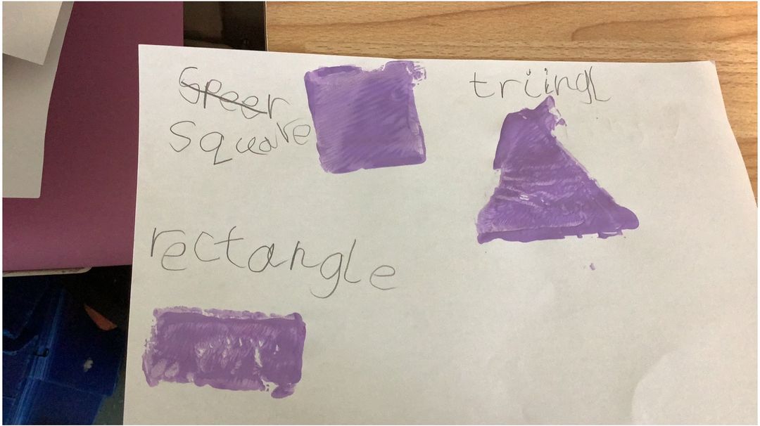 What 2D shapes are hiding in 3D shapes?