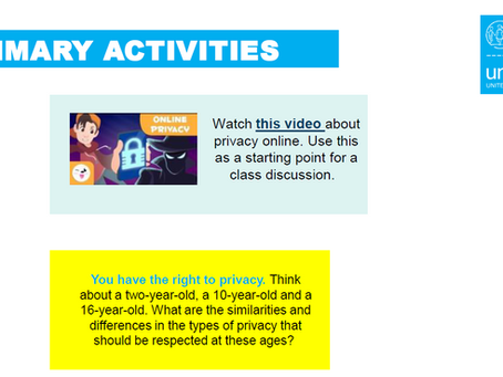 June Right of the Month - Article 16: the right to privacy