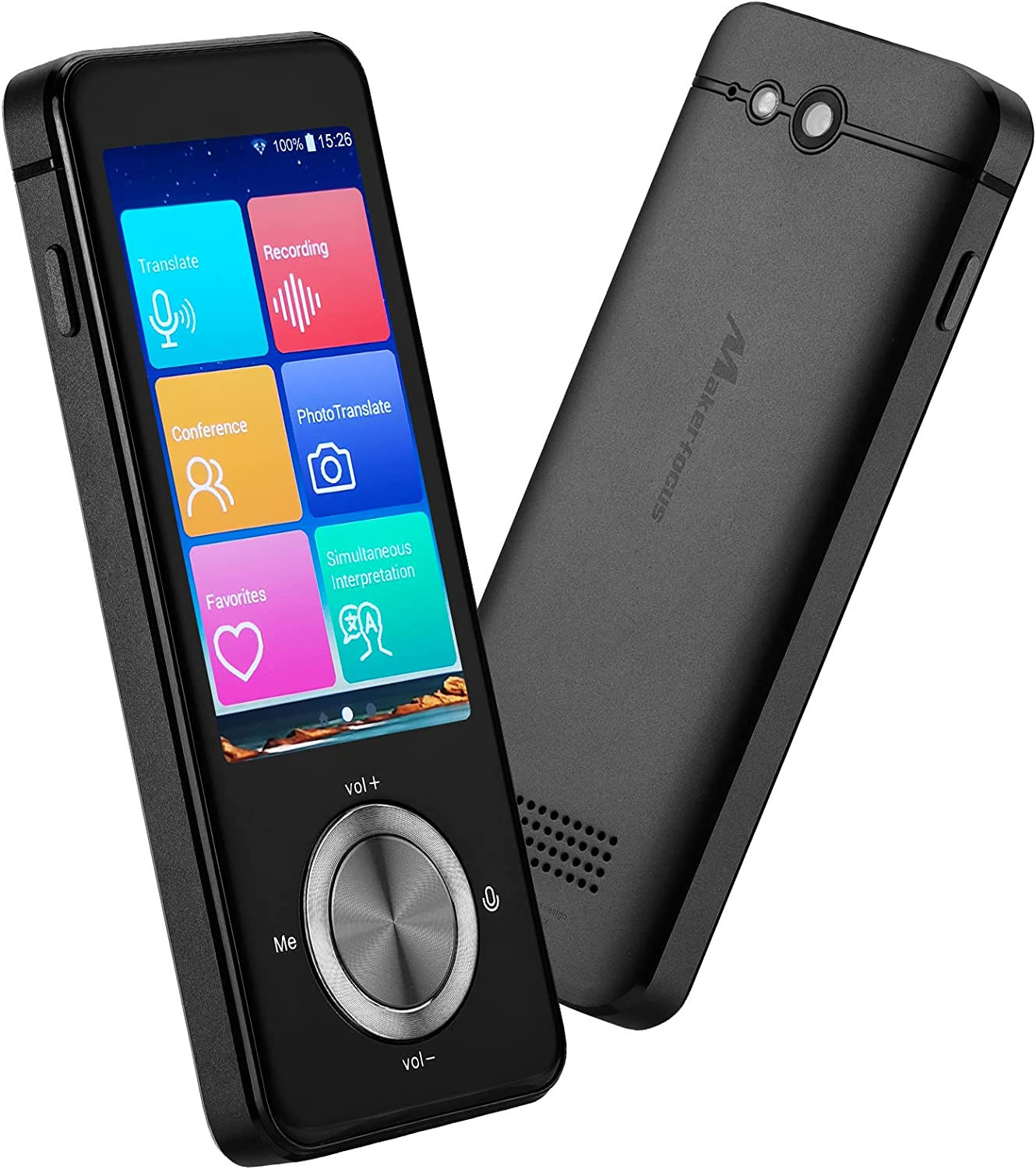 Traductor Portátil Inmediato Inteligente 12 Idiomas Wifi/107