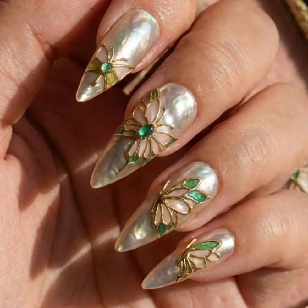 press on nails, custom press on nails, fake nails, Nails Art