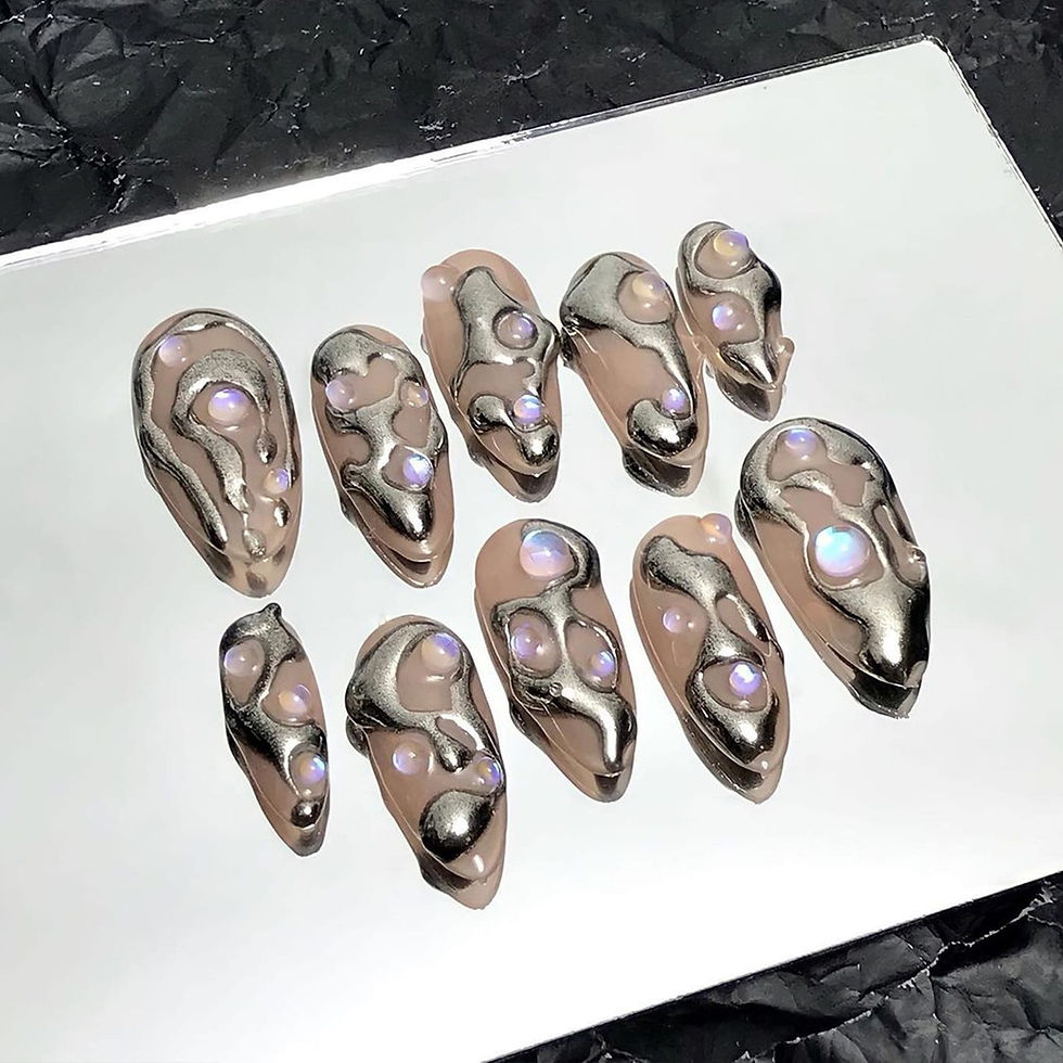 press on nails, custom nails, fake nails, Nails Art