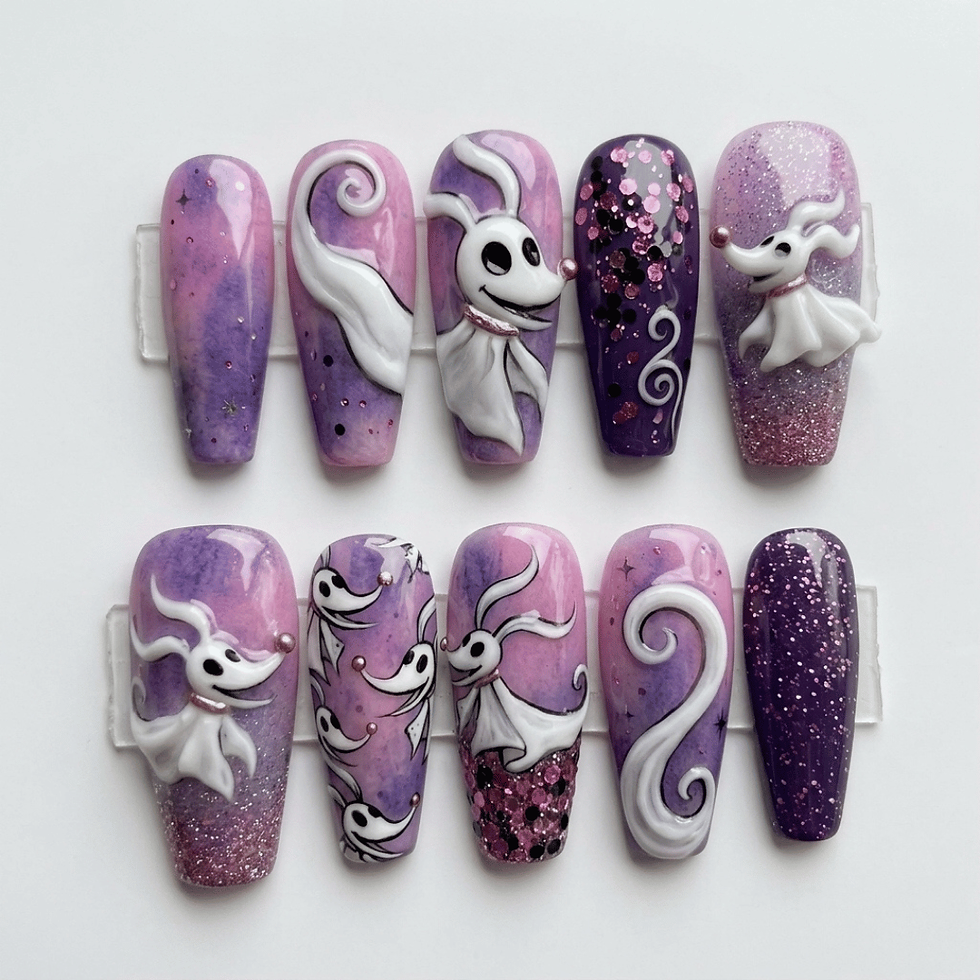 press on nails, custom press on nails, fake nails, Nails Art