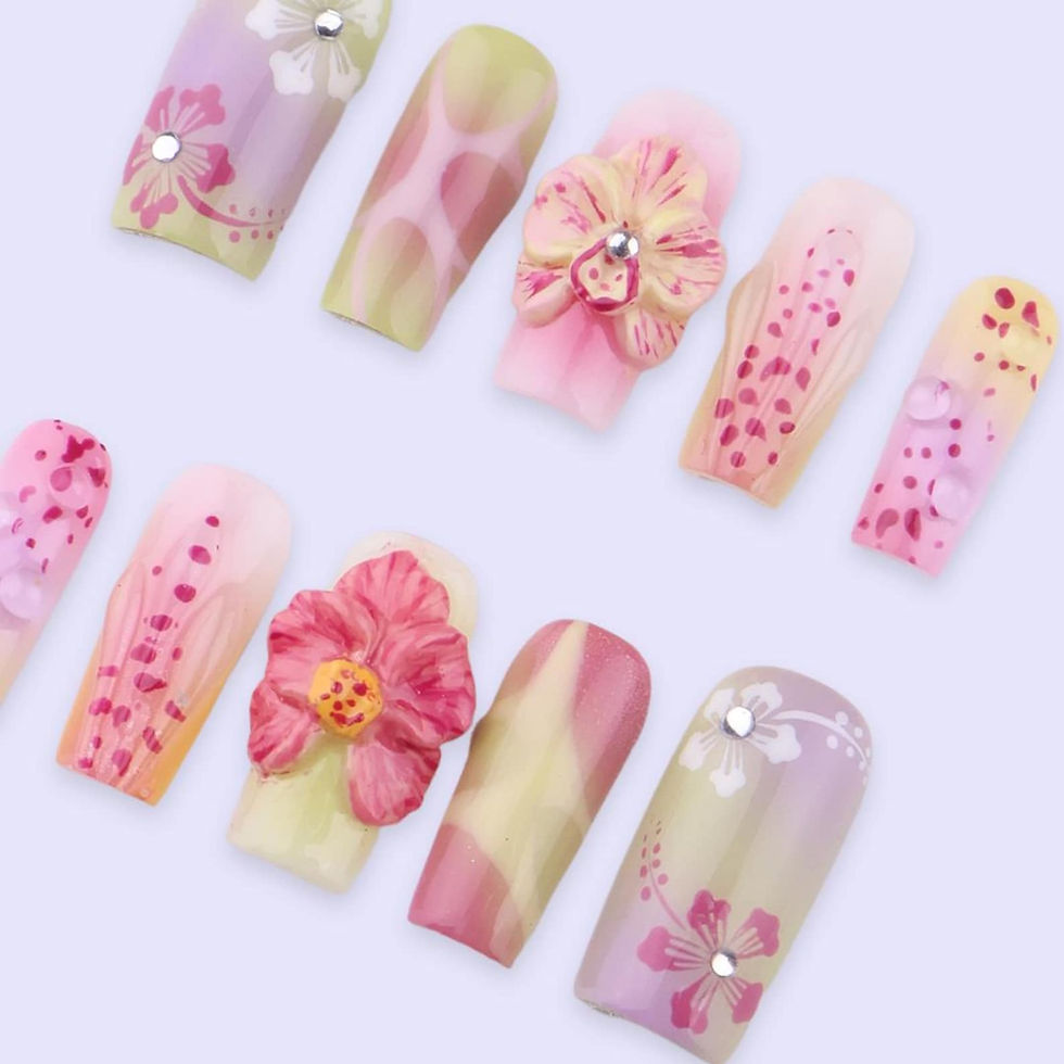 Thumbnail: press on nails, custom nails, fake nails, Nails Art