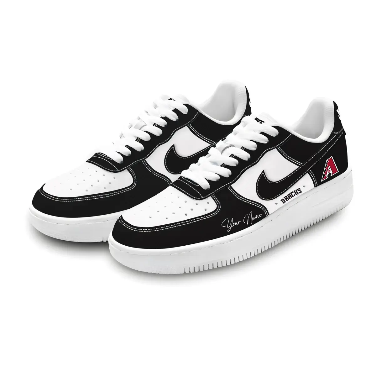 Arizona Diamondbacks Customized Custom Air Force 1 - Air Jordan 1 Shoes Sneaker