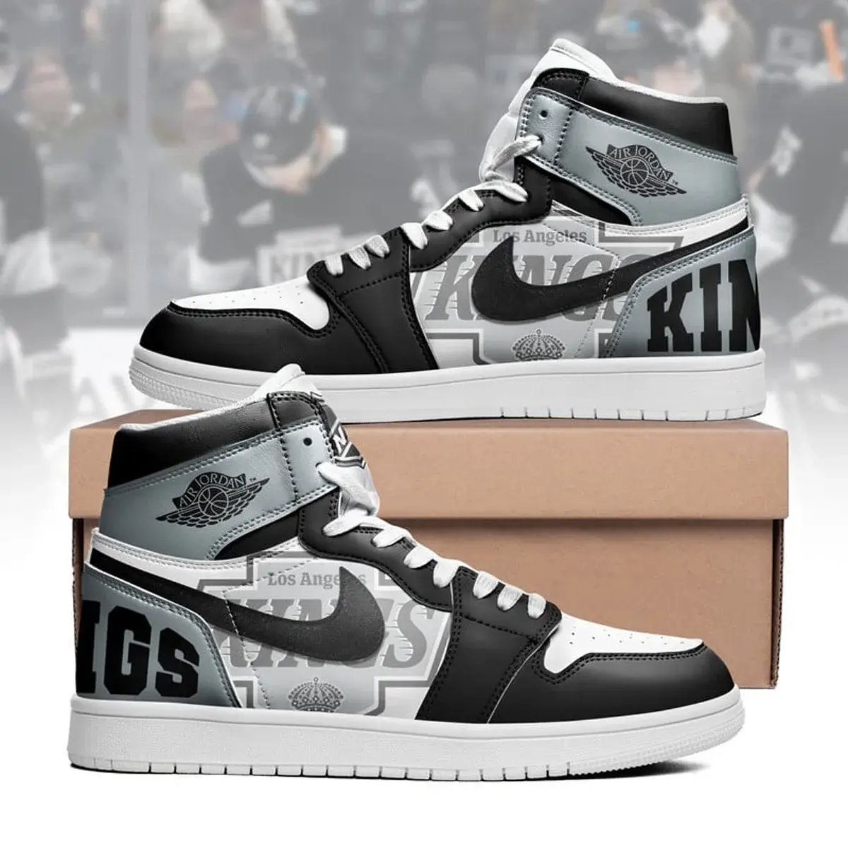 Los Angeles Kings Premium NHL Teams High Top Sneakers