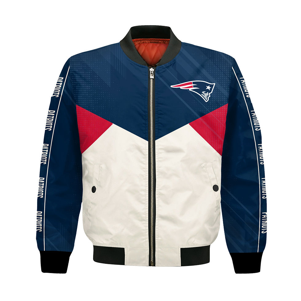 Thumbnail: New England Patriots Football Team 2024 - 25 Personality, Outstanding Bomber Jac