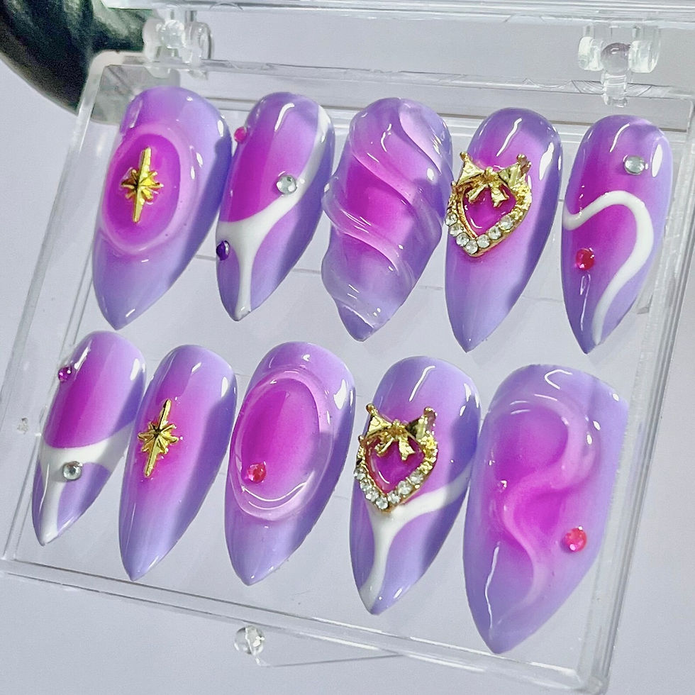 Thumbnail: press on nails, custom nails, fake nails, Nails Art