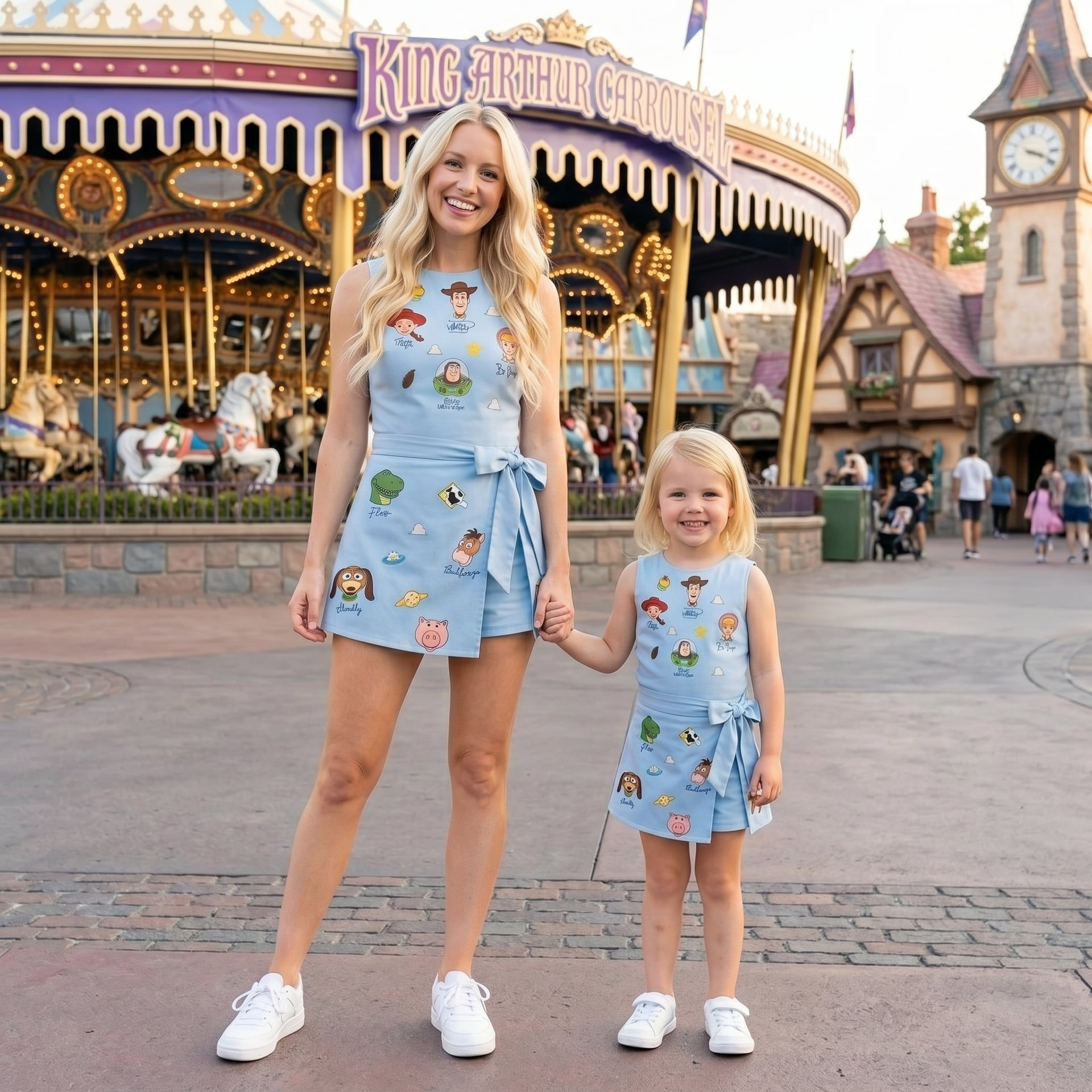 Pixar Toy Story Woody Buzz Lightyear Jessie, Tennis Skirt Set