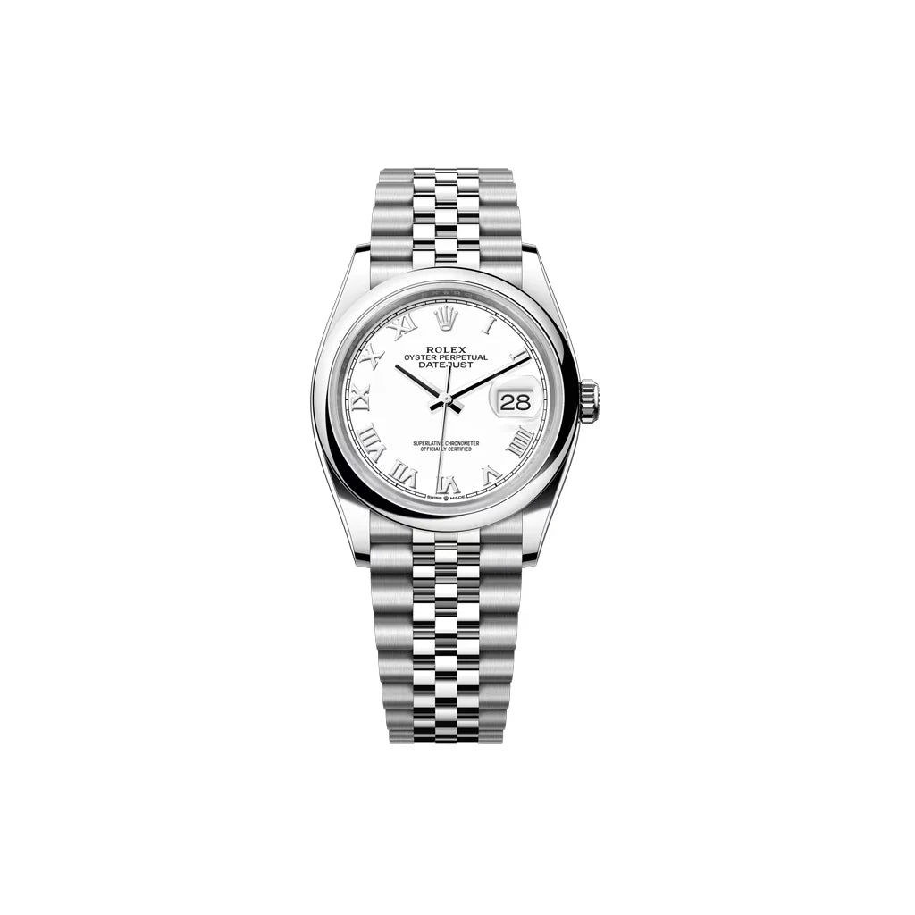 Rolex Datejust White Roman Dial Women’s Timepiece