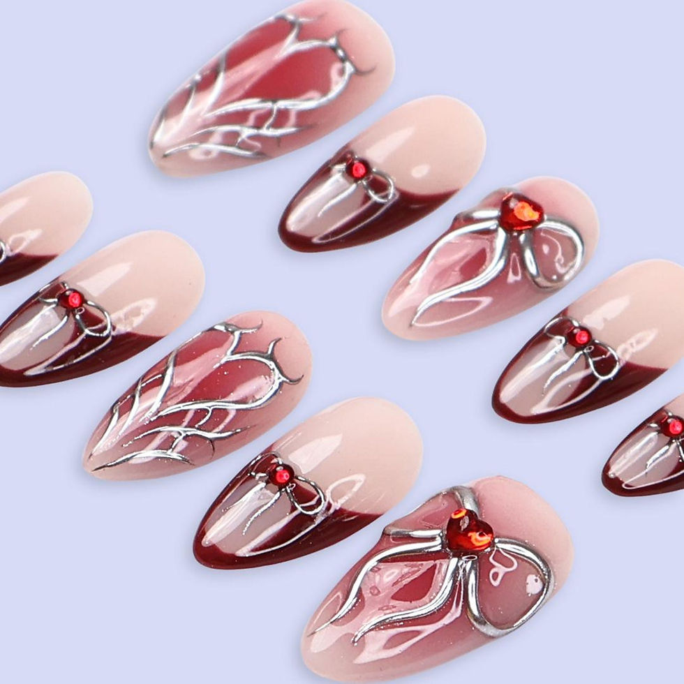 Thumbnail: press on nails, custom nails, fake nails, Nails Art, custom nail, Gift for her