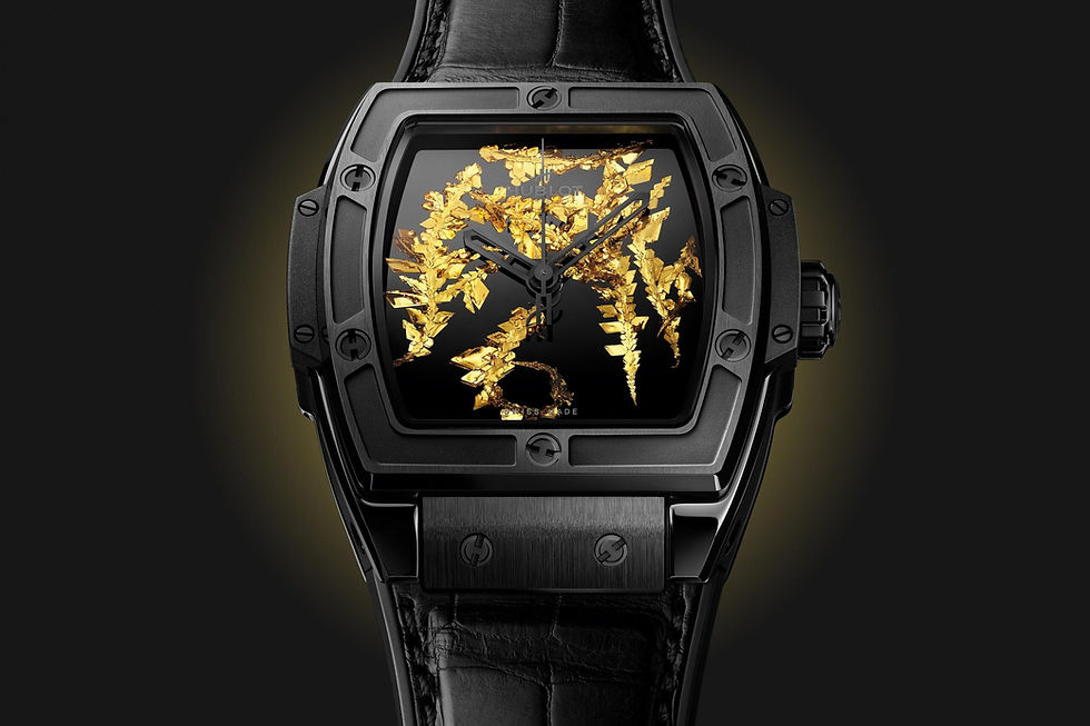 Thumbnail: Hublot Spirit of Big Bang Gold Crystal Ref# 665.CX.0660.LR