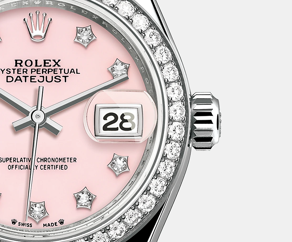 Thumbnail: Rolex Lady-Datejust 28mm, 18k White Gold Ref# 279139rbr-0002