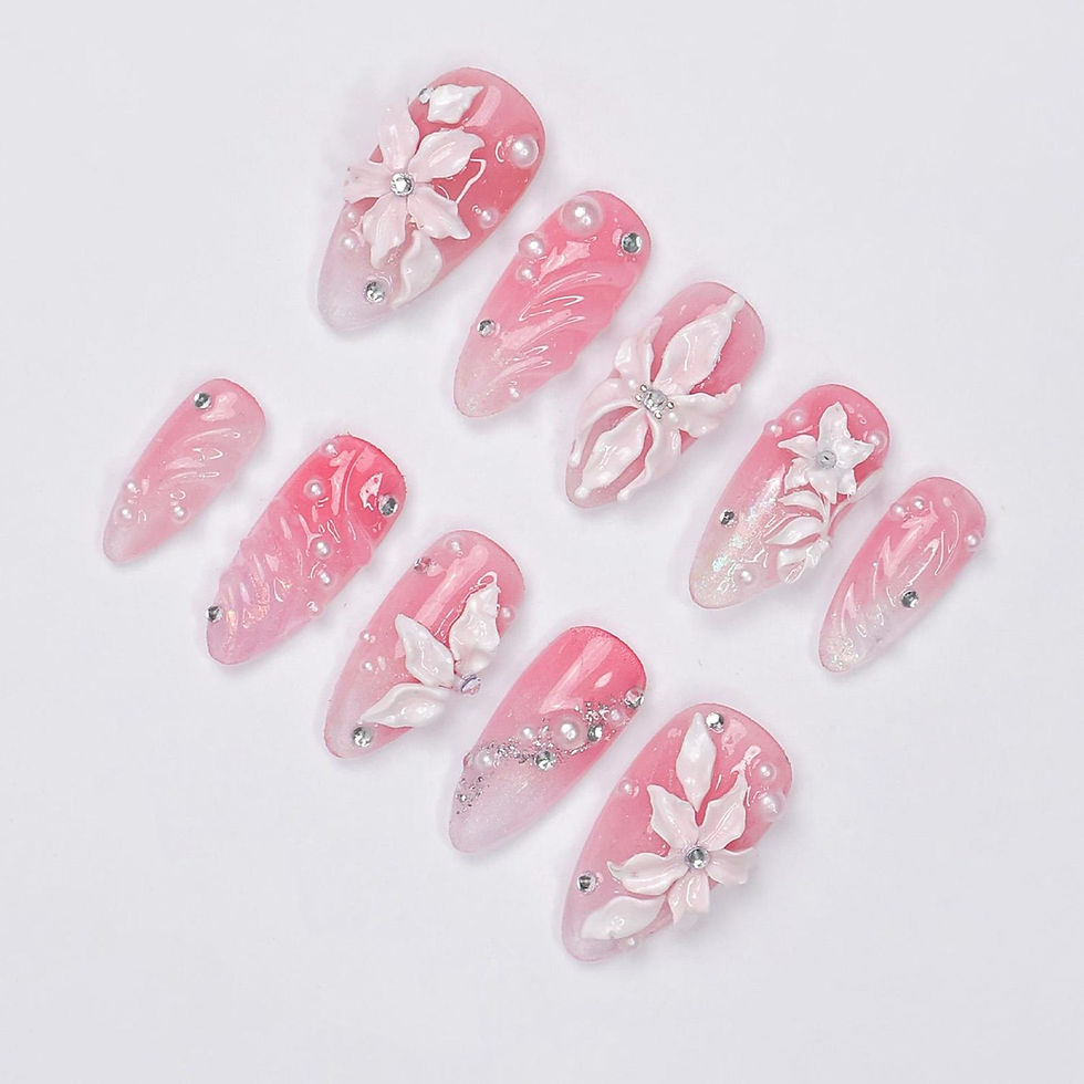Thumbnail: press on nails, custom nails, fake nails, Nails Art, custom nail, Gift for her