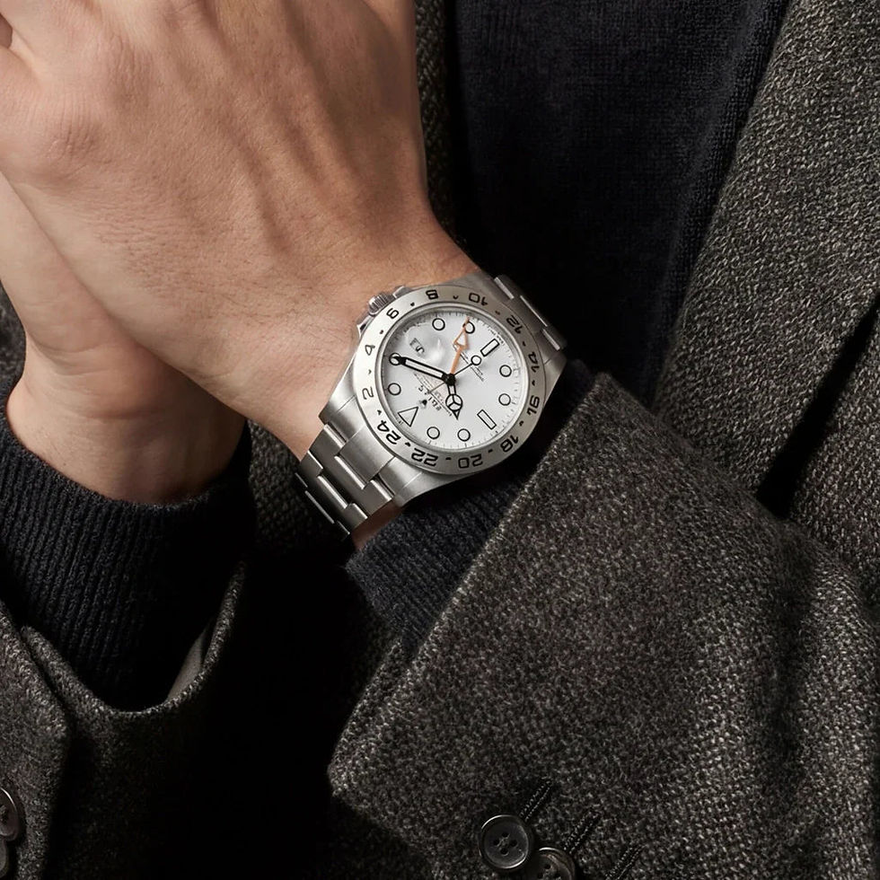 Thumbnail: Rolex Explorer II Polar White Dial Men's Watch