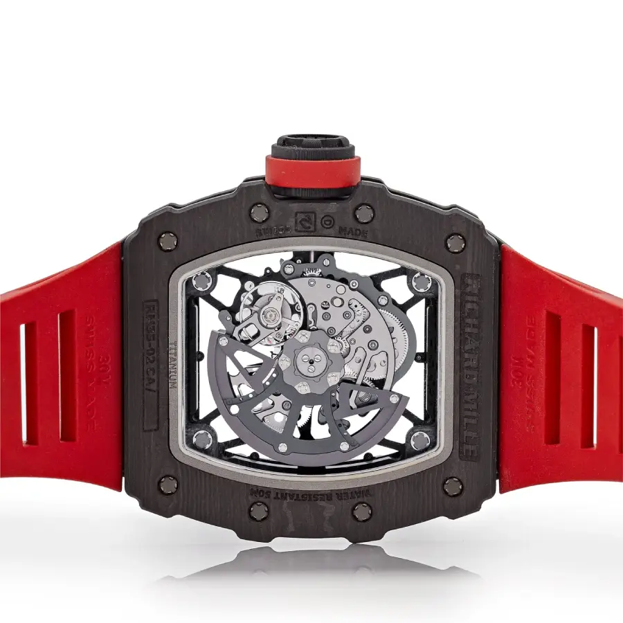 Thumbnail: Richard Mille RM 35-02 RM3502 Red 50 mm Automatic Watch