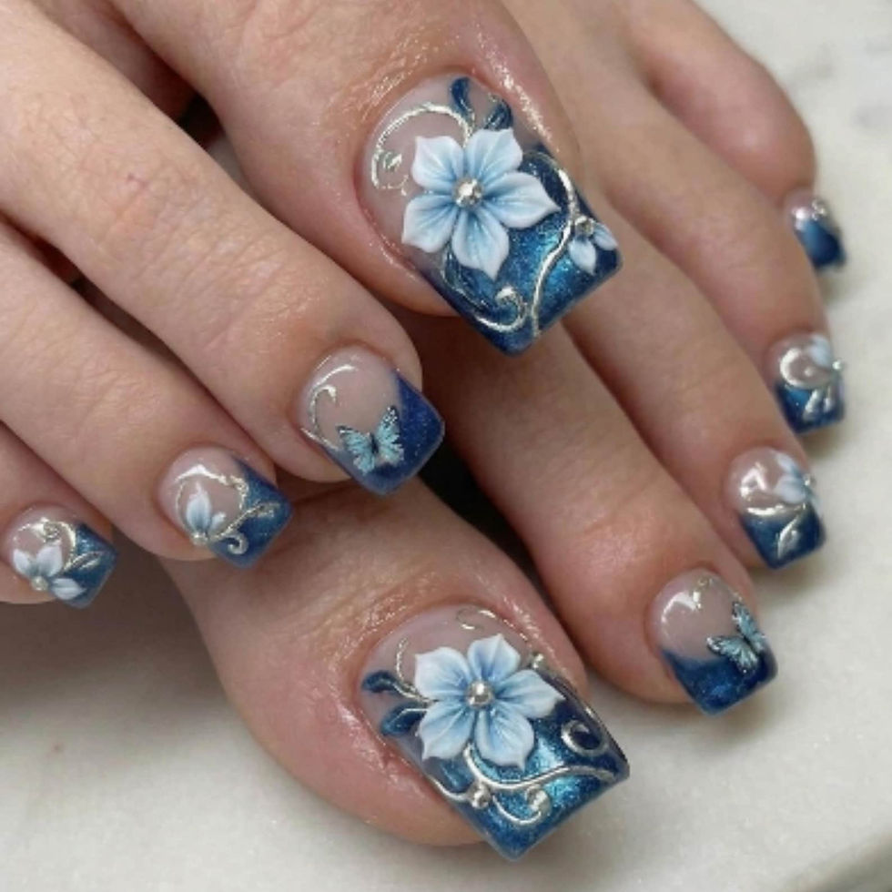 Thumbnail: press on nails, custom nails, fake nails, Nails Art, custom nail, Gift for her