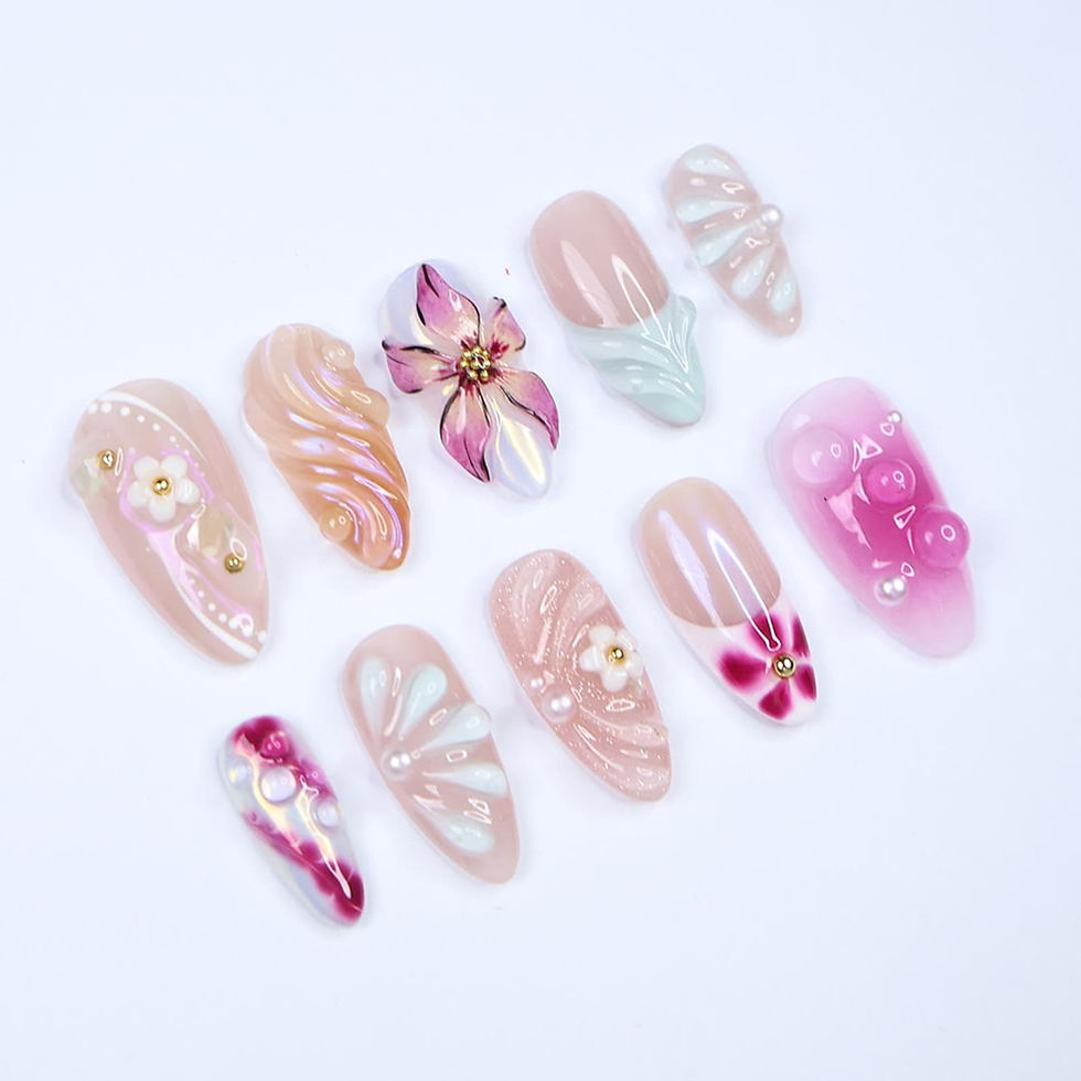 Thumbnail: press on nails, custom nails, fake nails, Nails Art