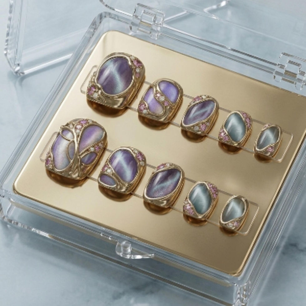 Thumbnail: press on nails, custom nails, fake nails, Nails Art, custom nail, Gift for her