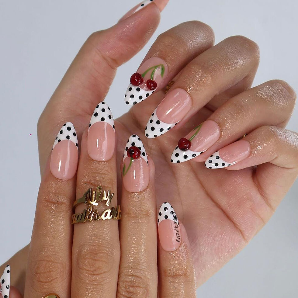 Thumbnail: press on nails, custom press on nails, fake nails, Nails Art
