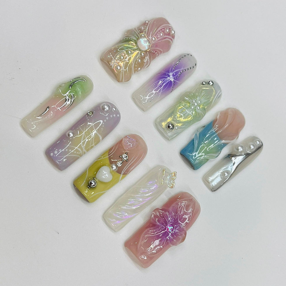 Thumbnail: press on nails, custom nails, fake nails, Nails Art