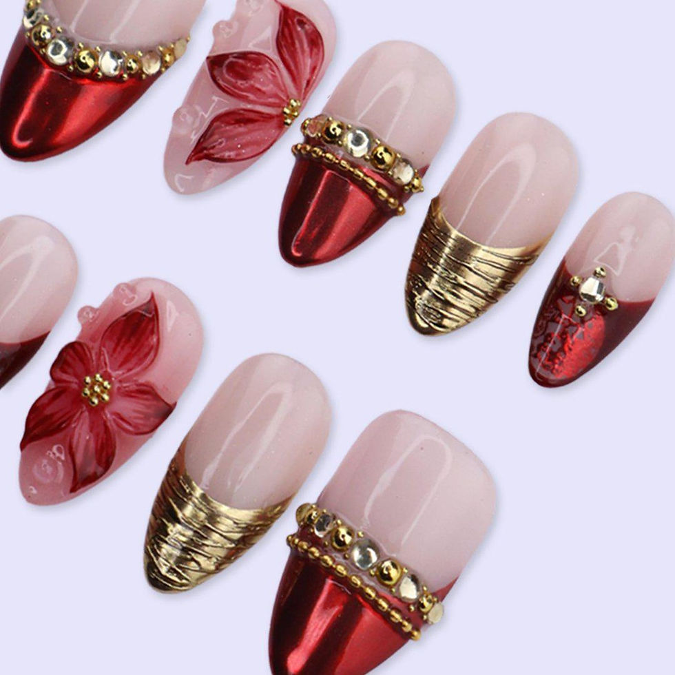Thumbnail: press on nails, custom nails, fake nails, Nails Art, custom nail, Gift for her