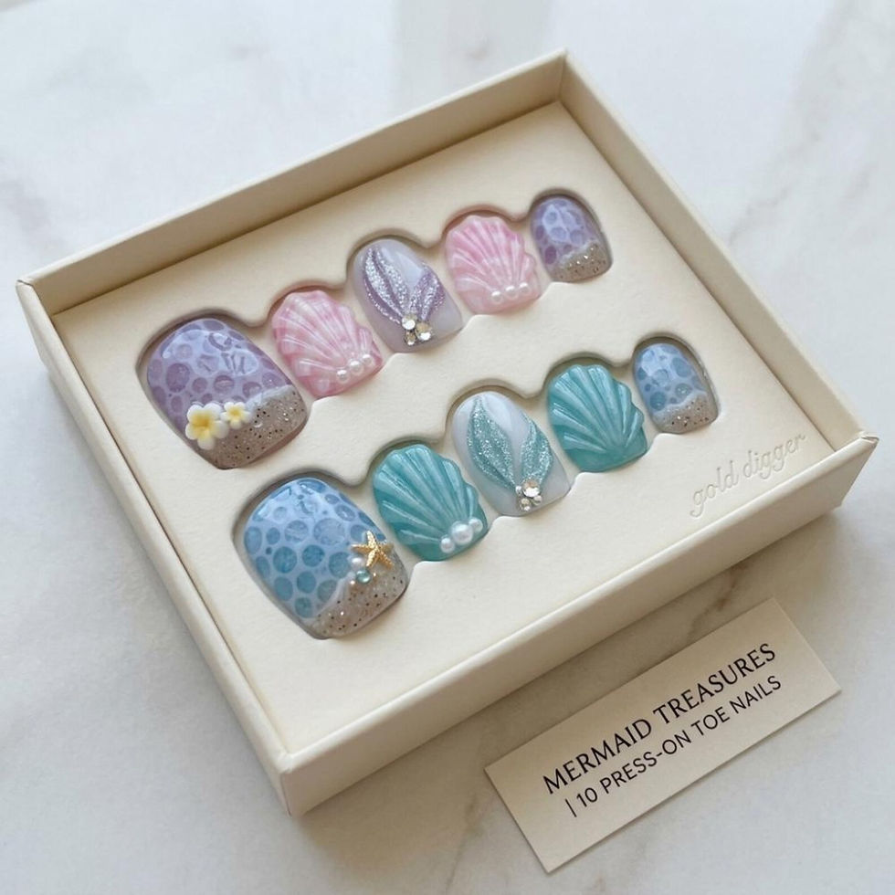 Thumbnail: press on nails, custom nails, fake nails, Nails Art, custom nail, Gift for her