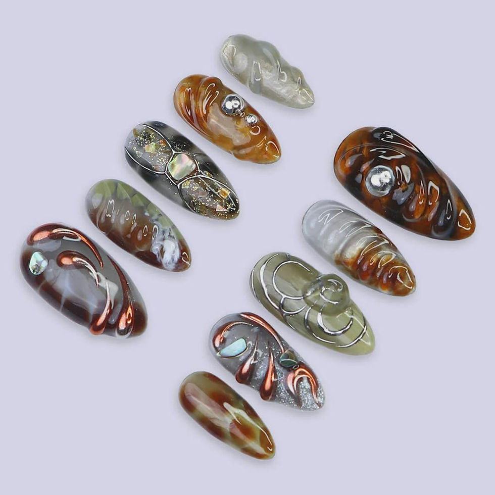 Thumbnail: press on nails, custom nails, fake nails, Nails Art