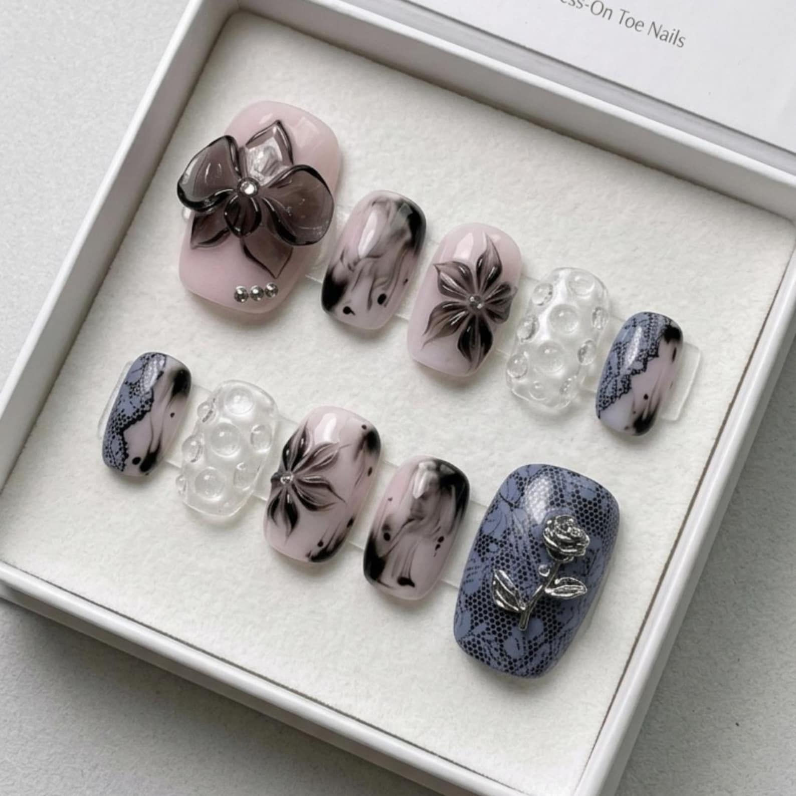 press on nails, custom nails, fake nails, Nails Art, custom nail, Gift for her