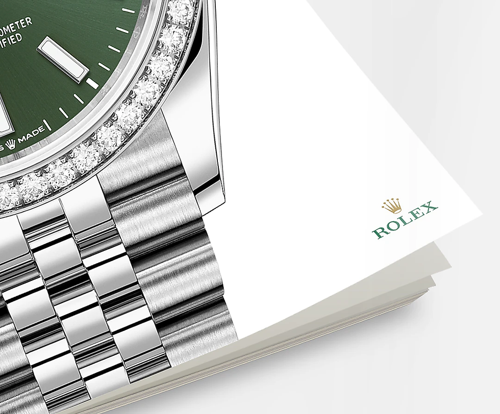 Thumbnail: Rolex Datejust 36mm, Oystersteel and 18k White Gold Ref# 126284rbr-0043