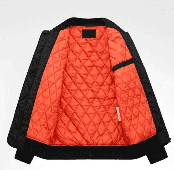 Thumbnail: Kansas City Chiefs Xmas Decoration Pattern Bomber Jacket@/Red