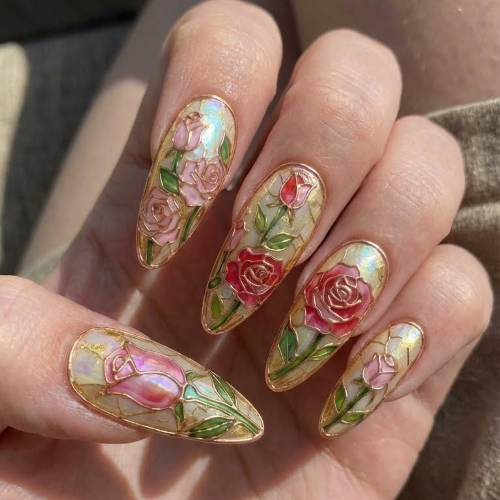 press on nails, custom press on nails, fake nails, Nails Art