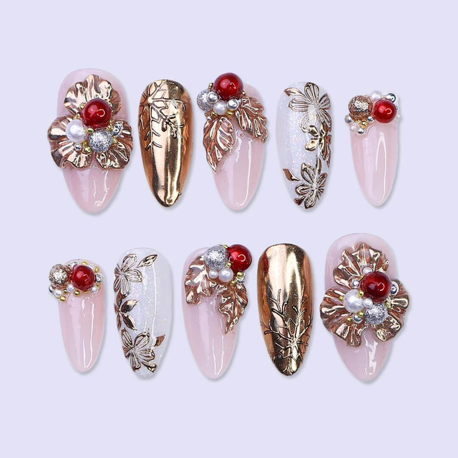 press on nails, custom press on nails, fake nails, Nails Art
