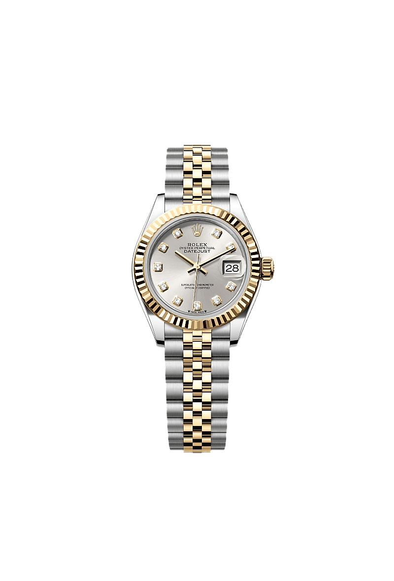 Rolex Lady-Datejust Oyster, 28 mm, Oystersteel and yellow gold Ref# 279173-0007