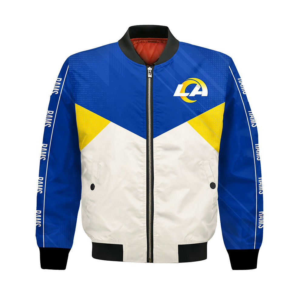 Thumbnail: Los Angeles Rams Football Team 2024 - 25 Personality, Outstanding Bomber Jacket