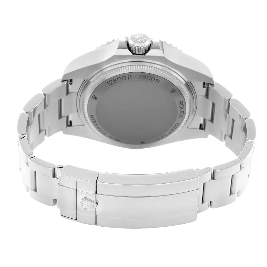 Thumbnail: Rolex Seadweller Deepsea 44mm Cameron D-Blue Dial Steel Mens Watch 136660