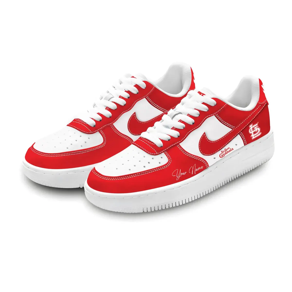 St Louis Cardinals Customized Custom Air Force 1 - Air Jordan 1 Shoes Sneaker