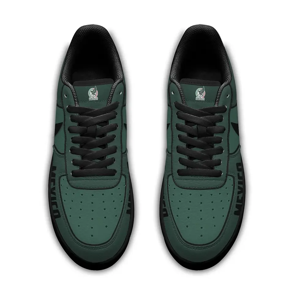 Thumbnail: Mexico Premium WC26 Soccer Fan Custom Air Force 1 - Air Jordan 1 Shoes Sneaker
