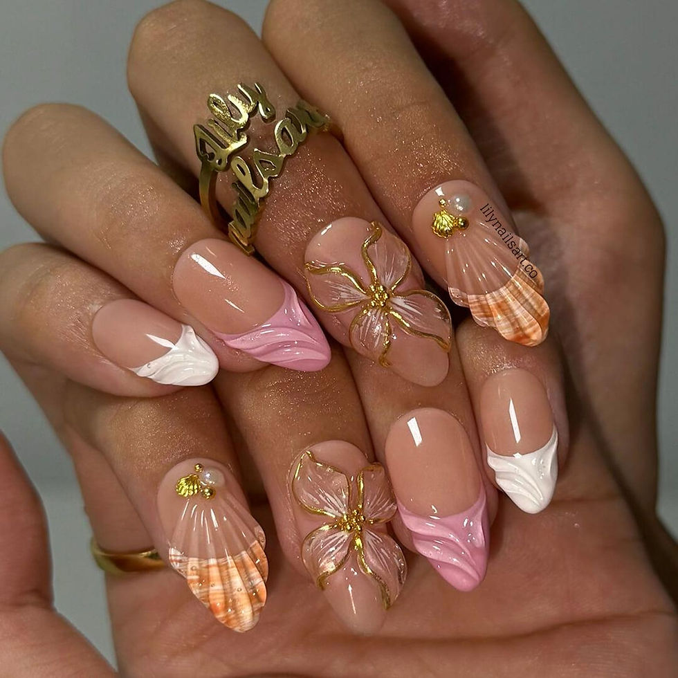Thumbnail: press on nails, custom press on nails, fake nails, Nails Art