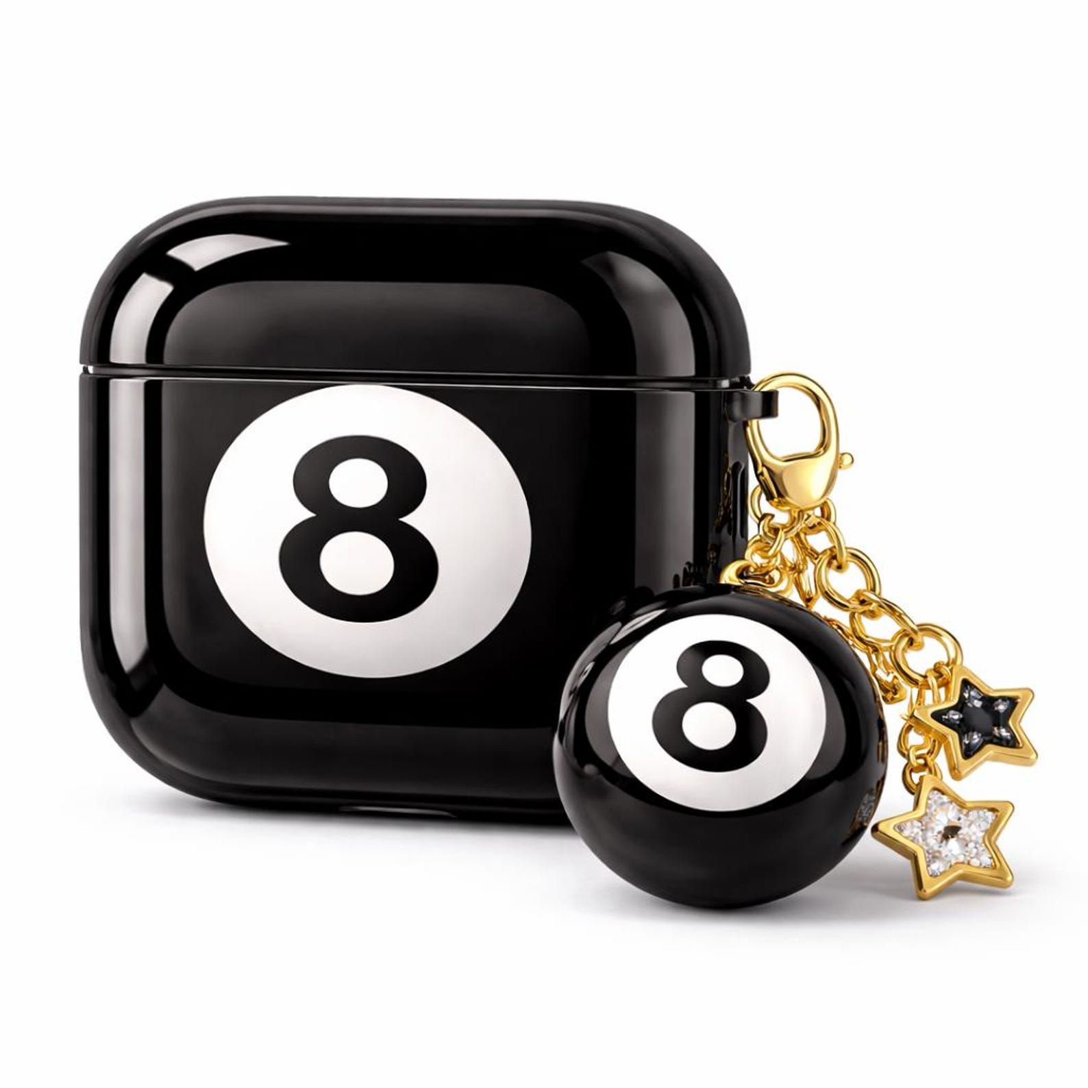 Lucky 8 Ball Airpods Case, Billard Ball Inspire Case Cover For Airpod Gen 1 2 3