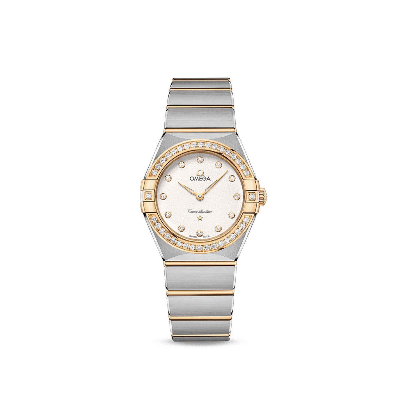 Omega Constellation Quartz, 28mm Silver Dial Ref# 131.25.28.60.52.002