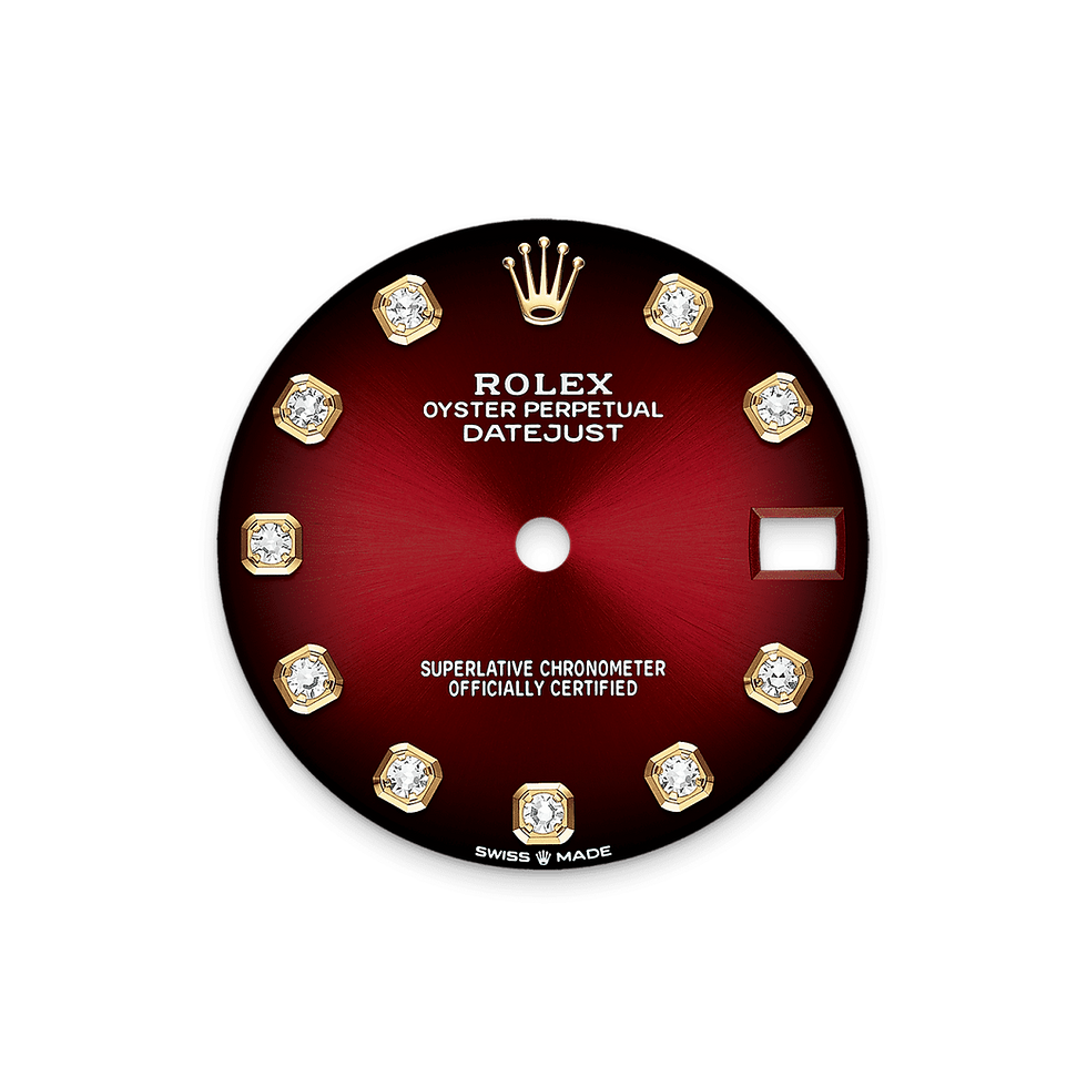 Thumbnail: Rolex Datejust 31, 18k Yellow Gold, Diamond Ref# 278288rbr-0041