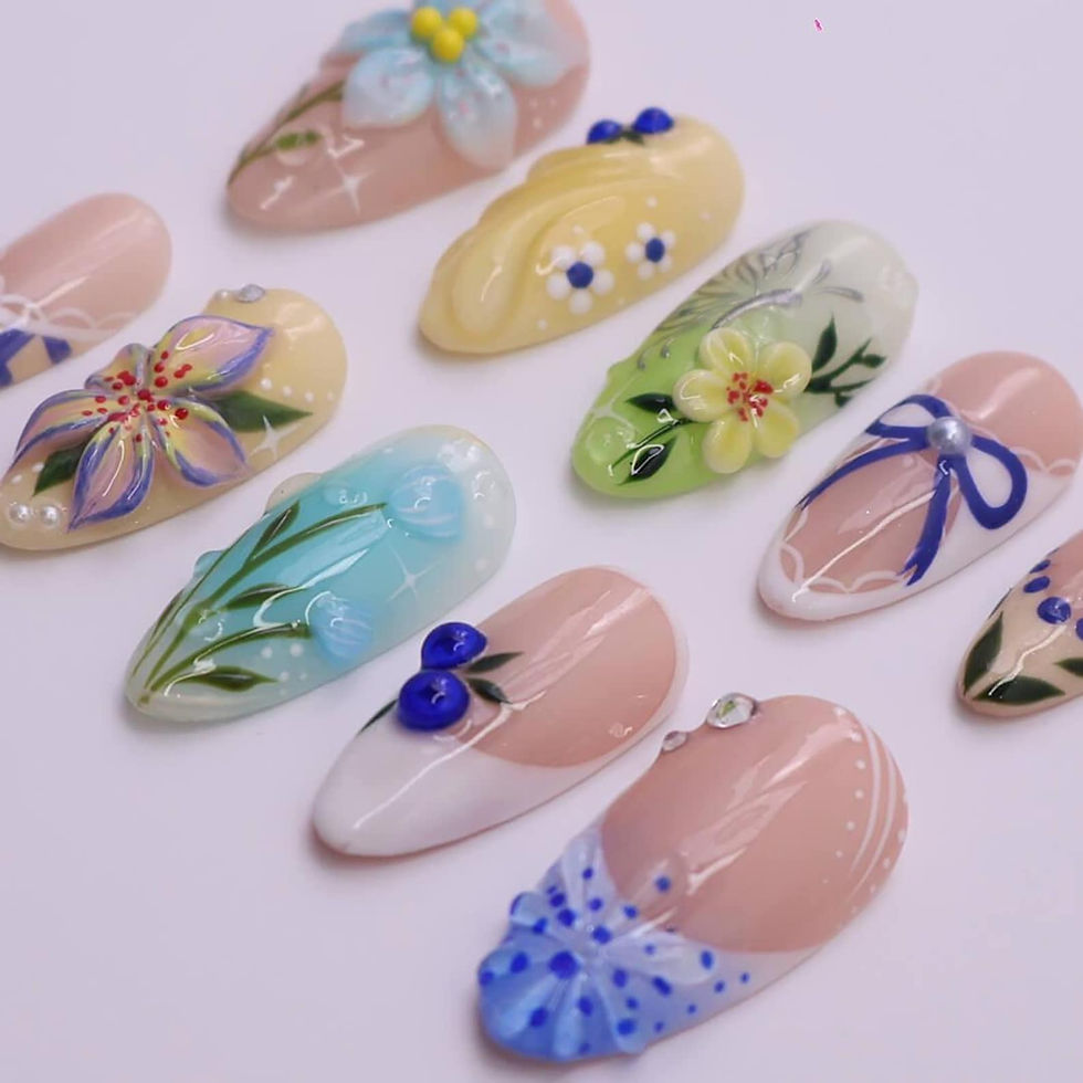 Thumbnail: press on nails, custom nails, fake nails, Nails Art