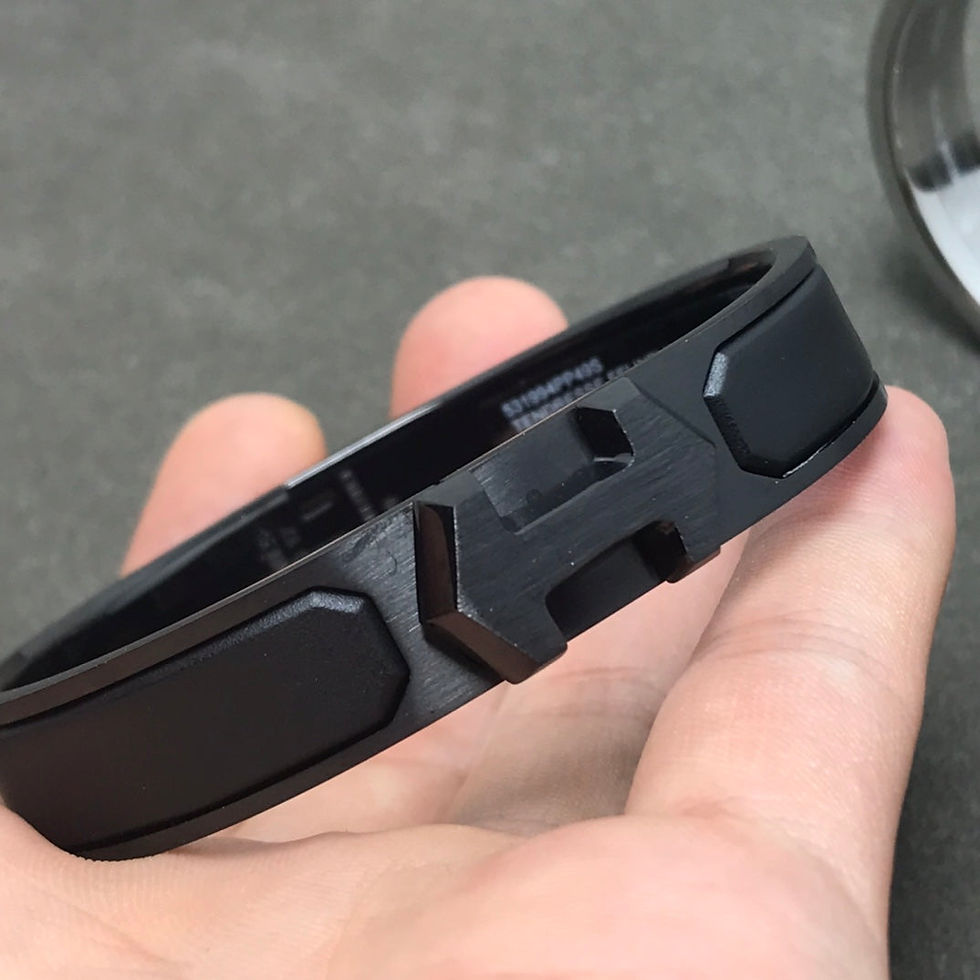 Thumbnail: Super H Black Bracelet