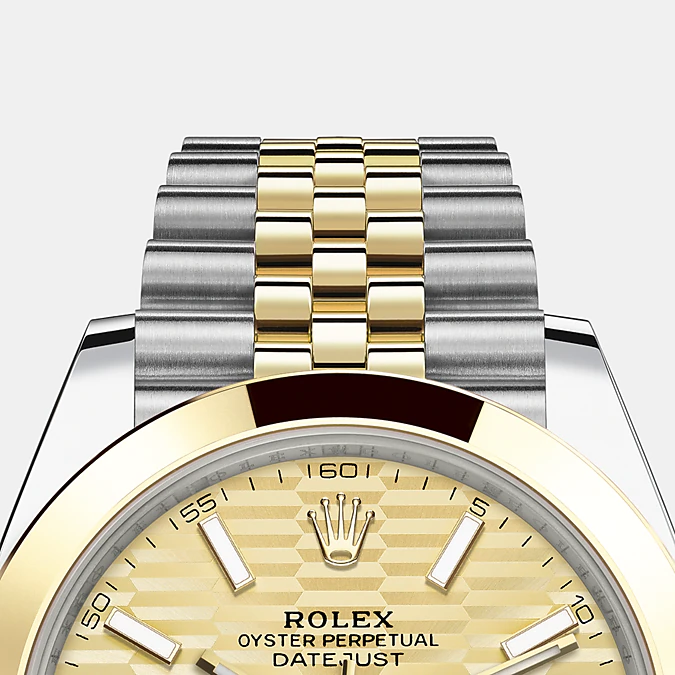 Thumbnail: Rolex Datejust 41mm, Oystersteel and 18k Yellow Gold Ref# 126303-0022