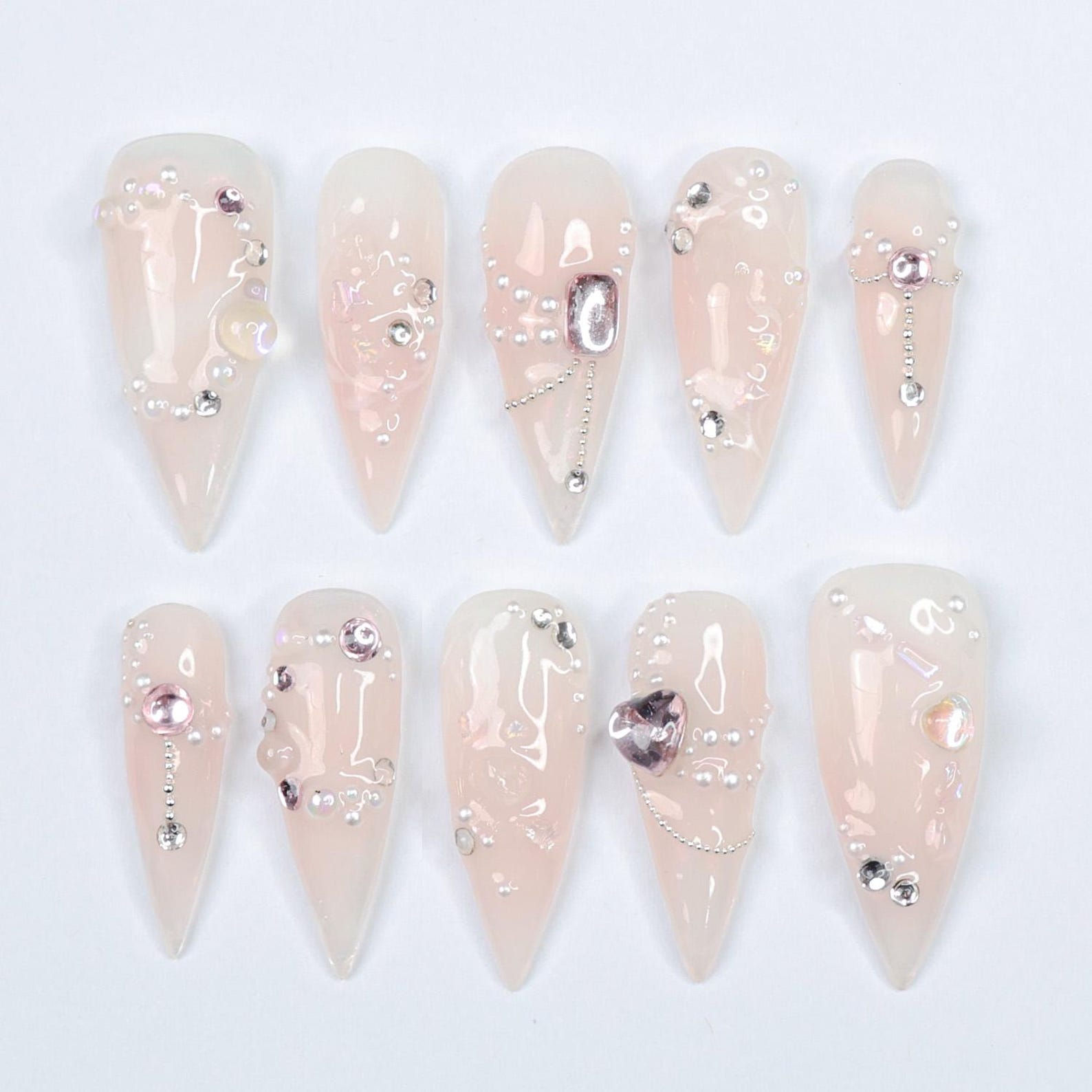press on nails, custom nails, fake nails, Nails Art