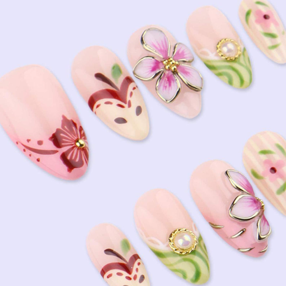 Thumbnail: press on nails, custom nails, fake nails, Nails Art